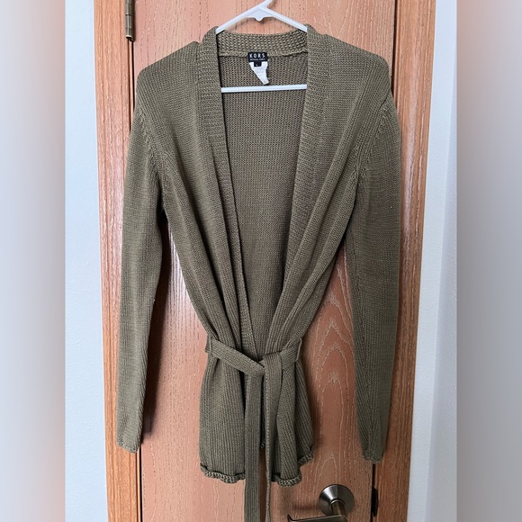 KORS Michael Kors Sweaters - Michael Kors Olive Green 100% Cotton Sweater